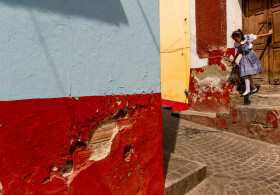 Street Scene, Guanajuato,Mexico