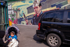 Street scene in Manhattan.