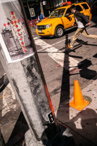 Street scene in Manhattan.