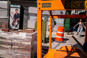 Street scene in Manhattan.