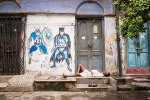 Street scene, Kolkata, India 2016