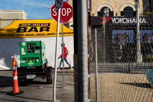 Street scene, Las Vegas, 2021